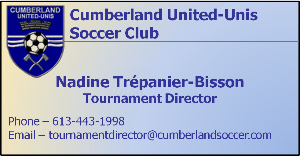 tournament director business card